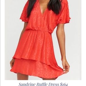 Show Me Your MuMu Sandrine Ruffle Dress